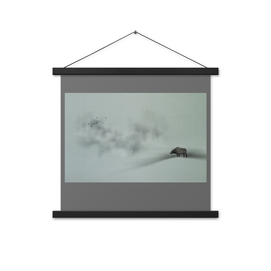 A Dark Place (18"x18") Signed Scroll