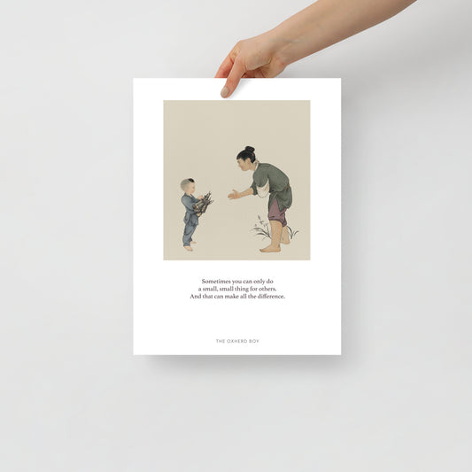 Small Thing for Others Art Print