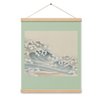 Turbulent Waters (16"x20") Signed Scroll