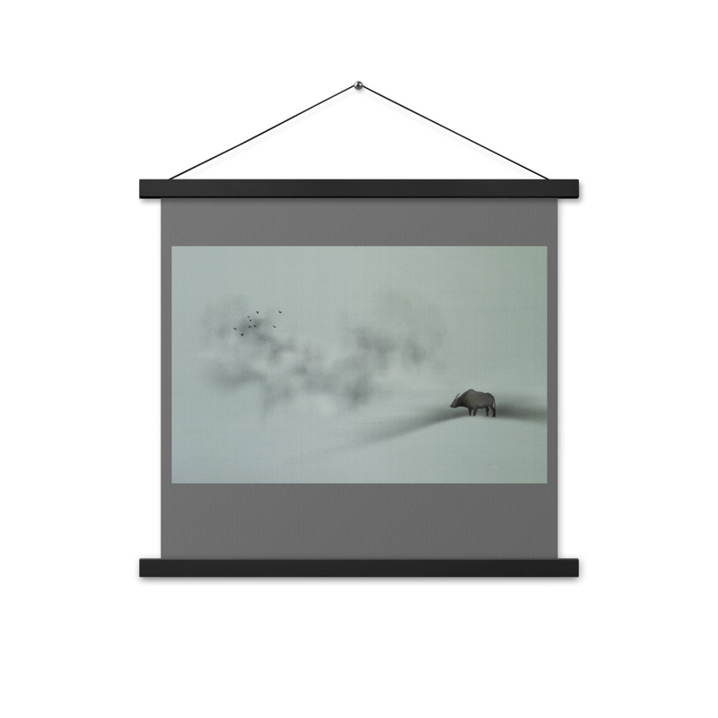 A Dark Place (18"x18") Signed Scroll