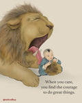 Courage from Caring