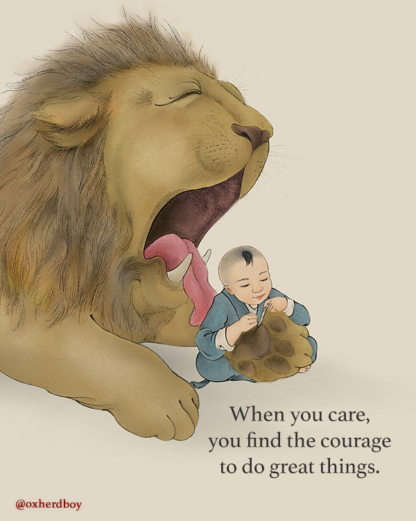 Courage from Caring
