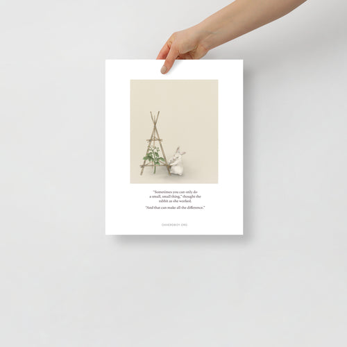 Make a Difference Art Print