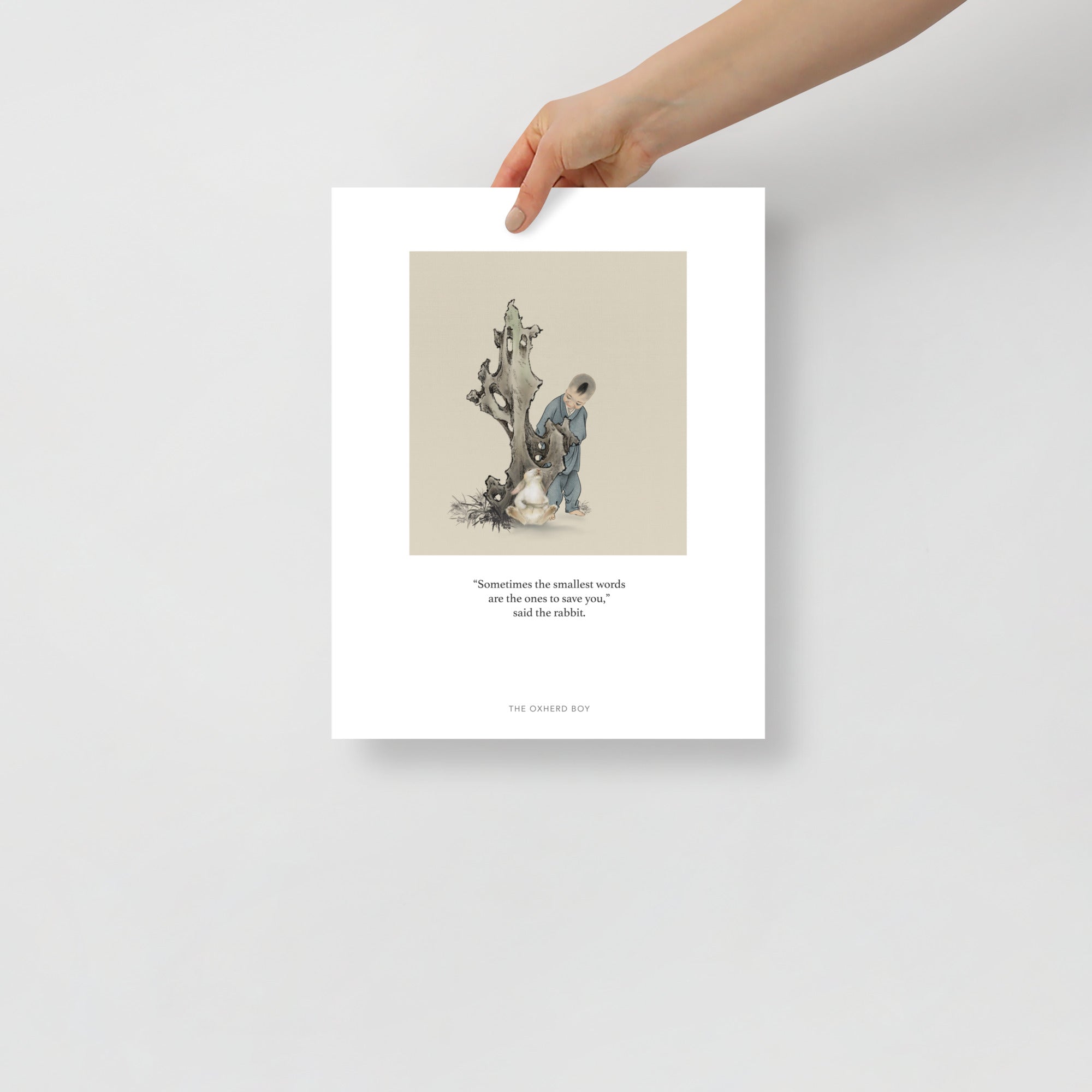 Smallest Words Art Print