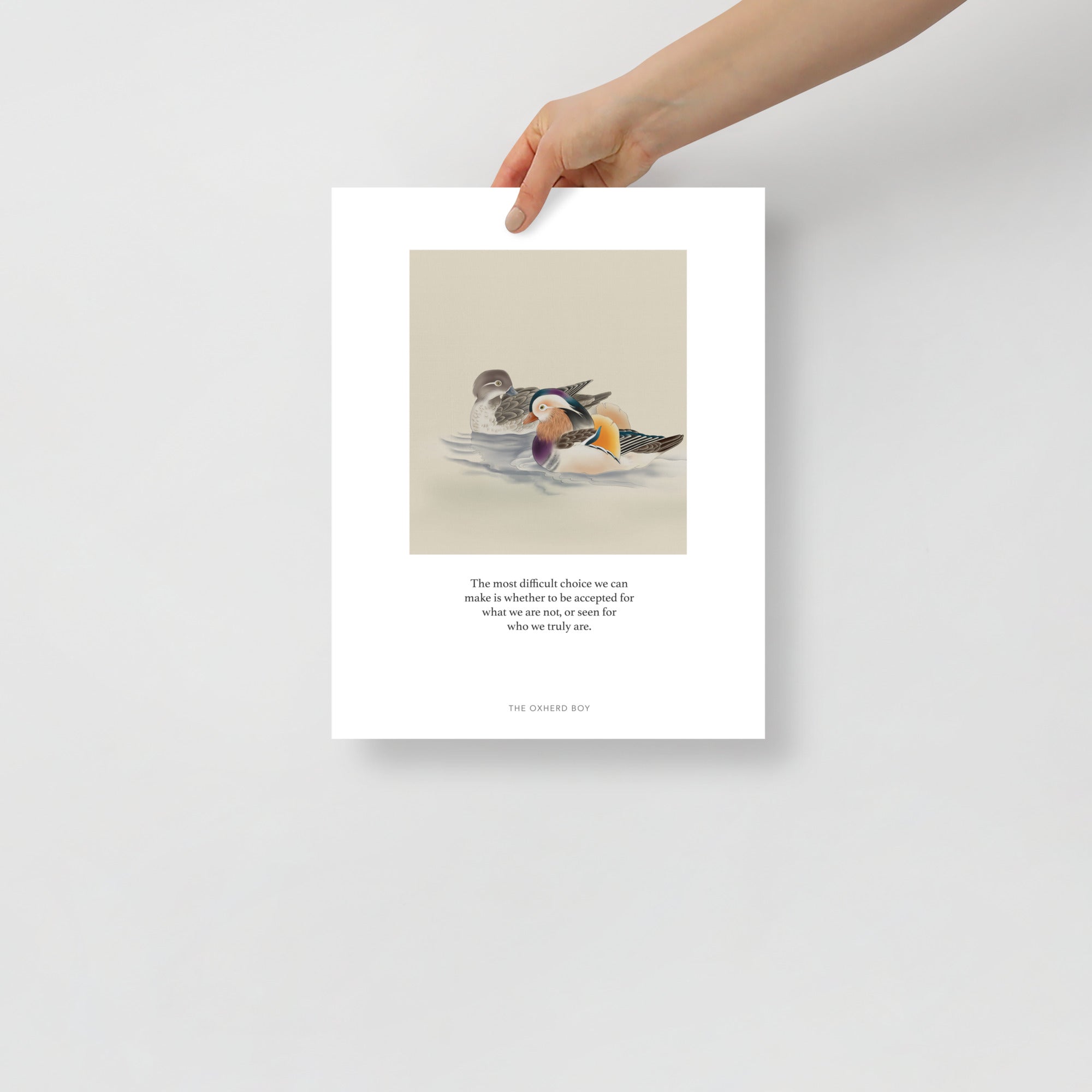 Accepted or Seen Art Print