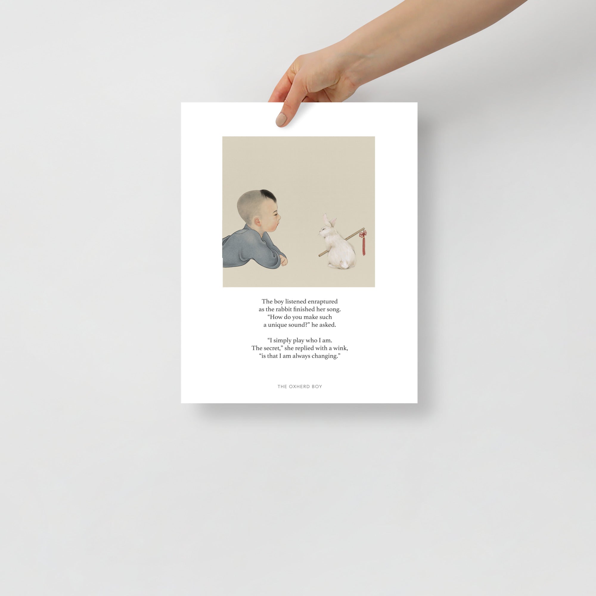 Play who I am Art Print