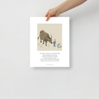 Laughing and Crying Art Print