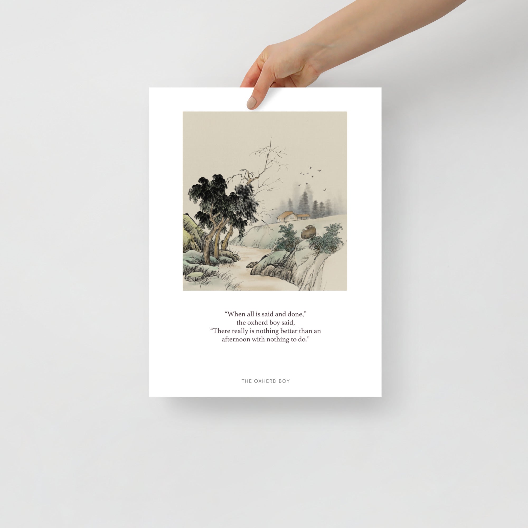 Nothing to Do Art Print