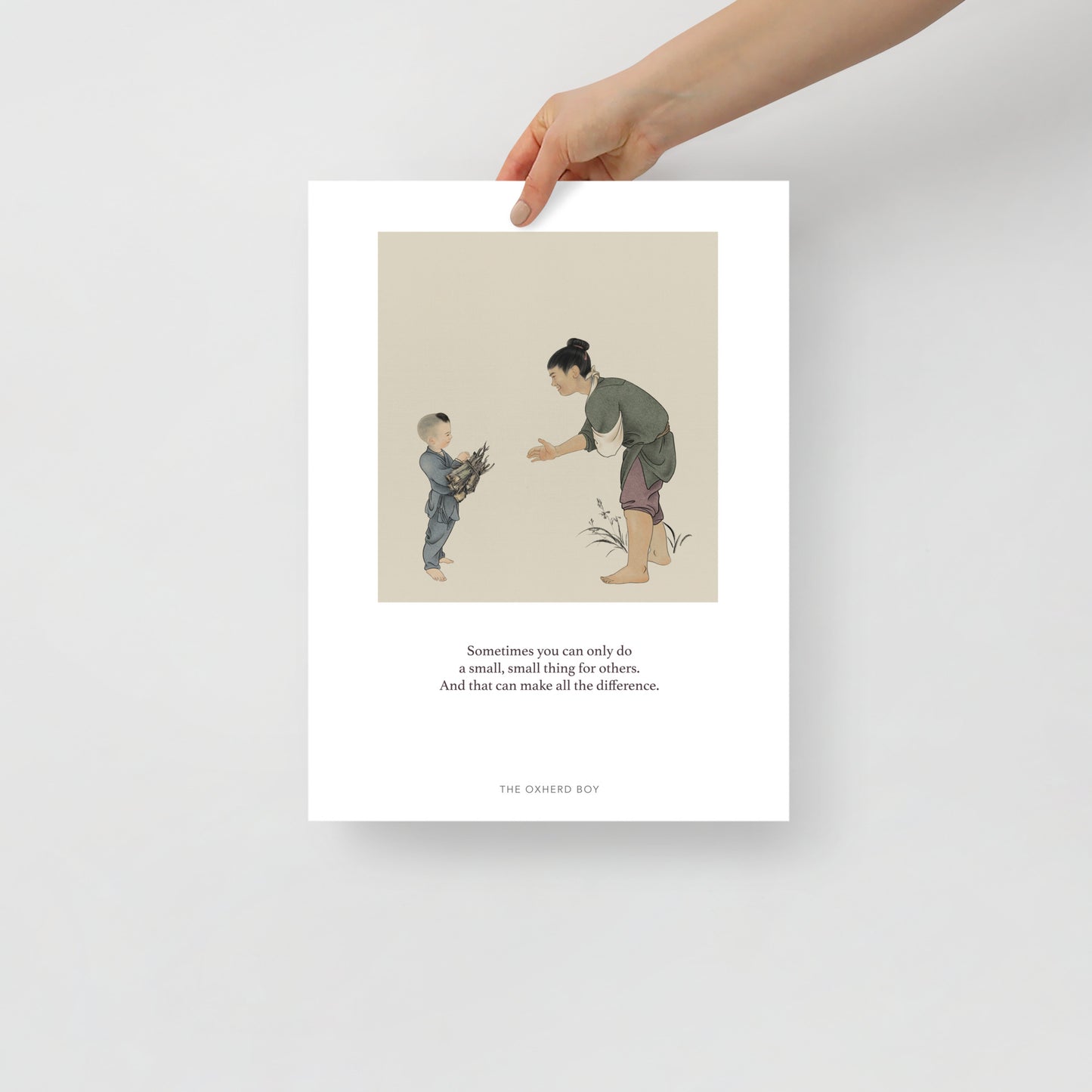 Small Thing for Others Art Print