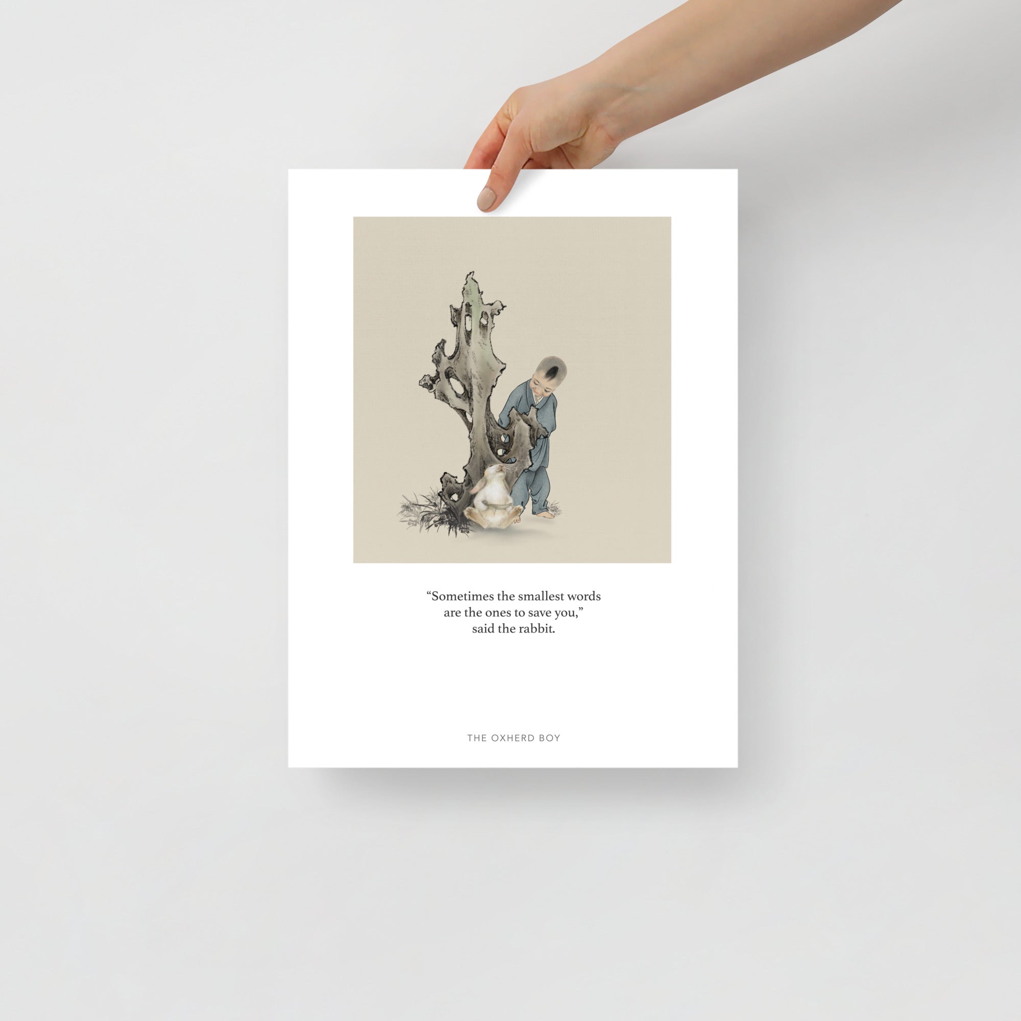Smallest Words Art Print