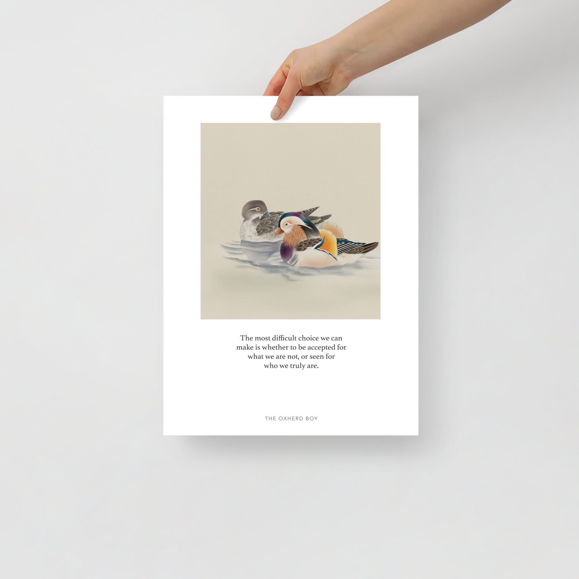 Accepted or Seen Art Print