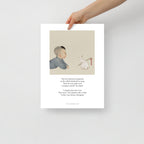 Play who I am Art Print