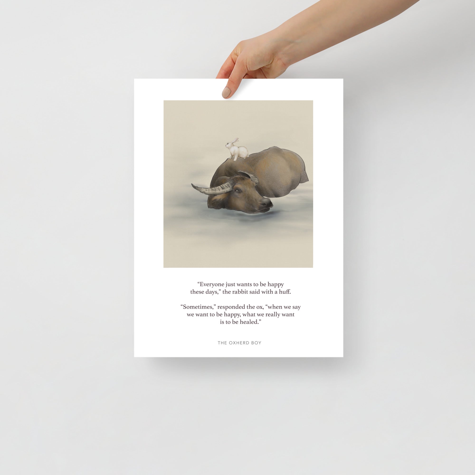 Happy or Healed Art Print