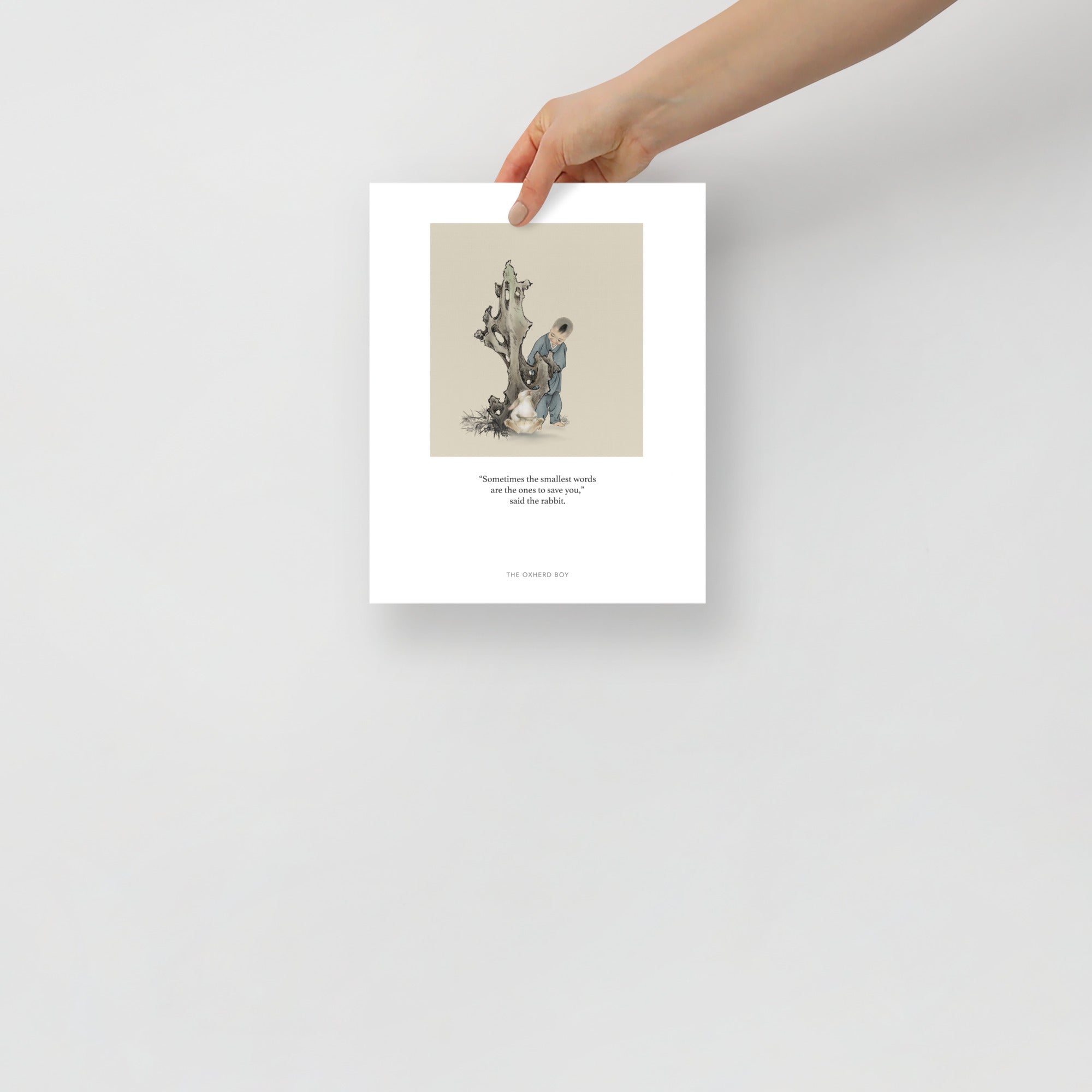 Smallest Words Art Print