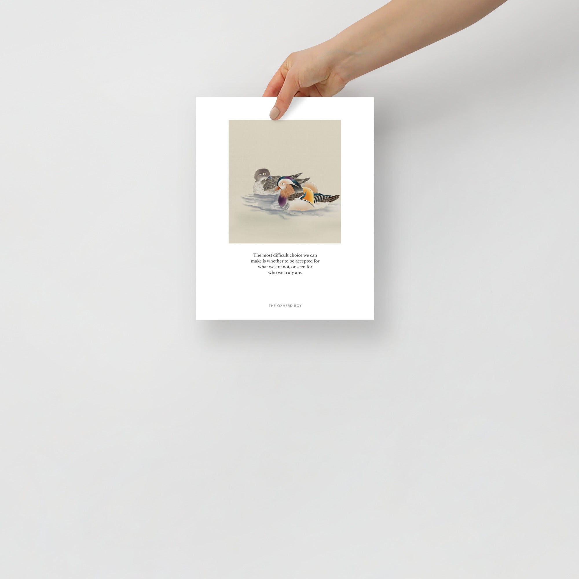 Accepted or Seen Art Print