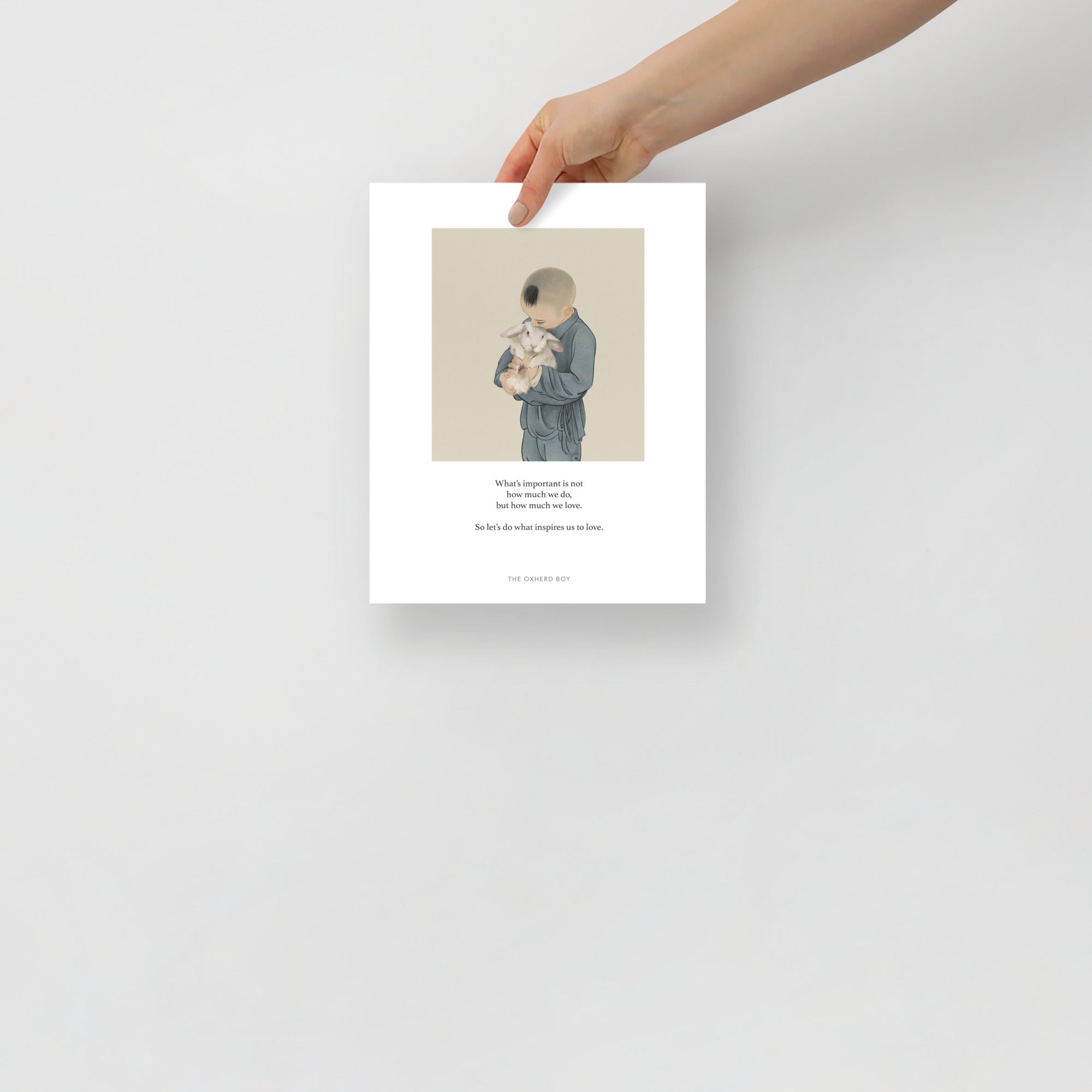 Inspire to Love Art Print