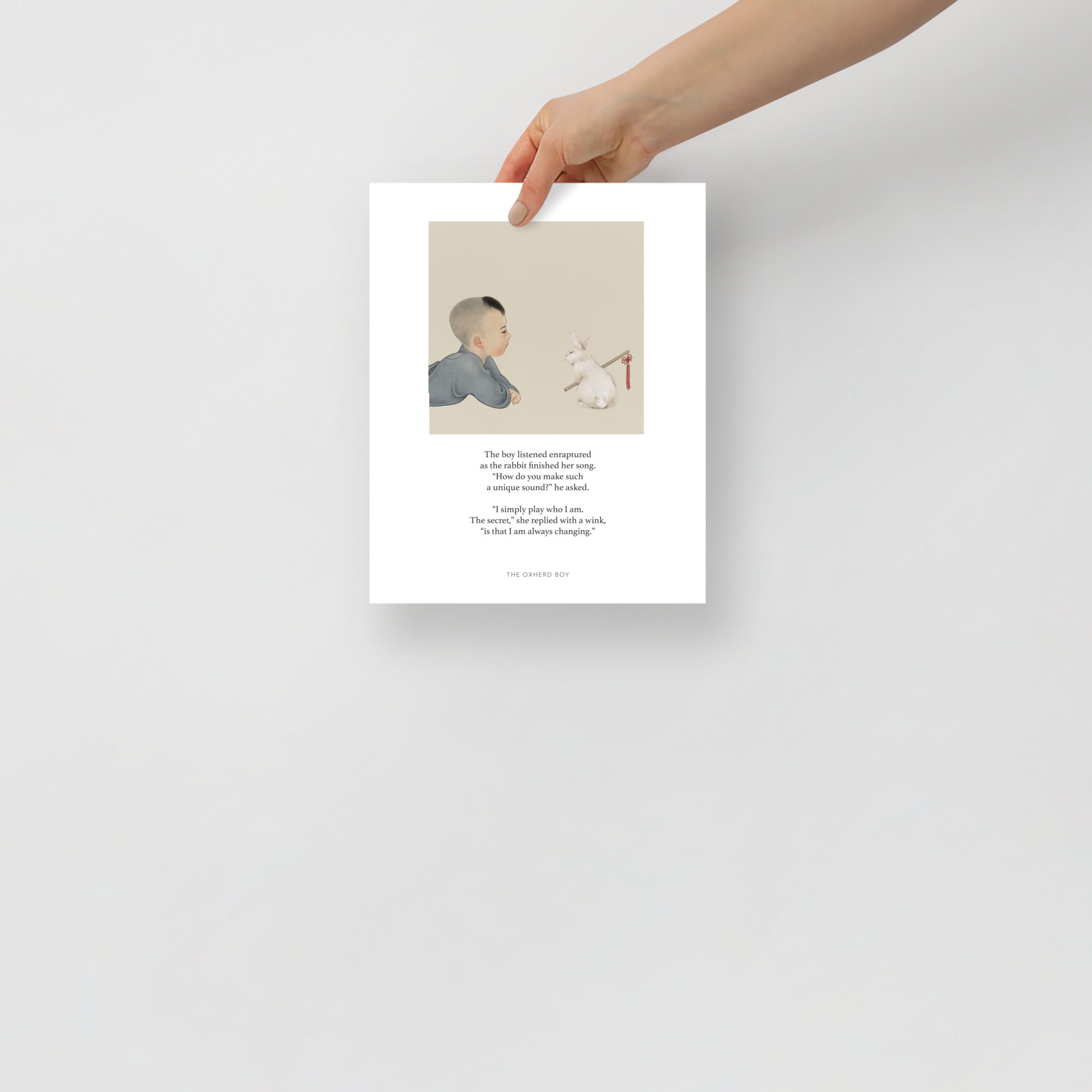 Play who I am Art Print