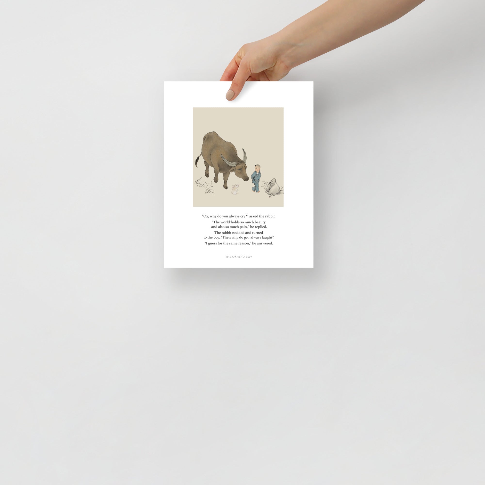 Laughing and Crying Art Print