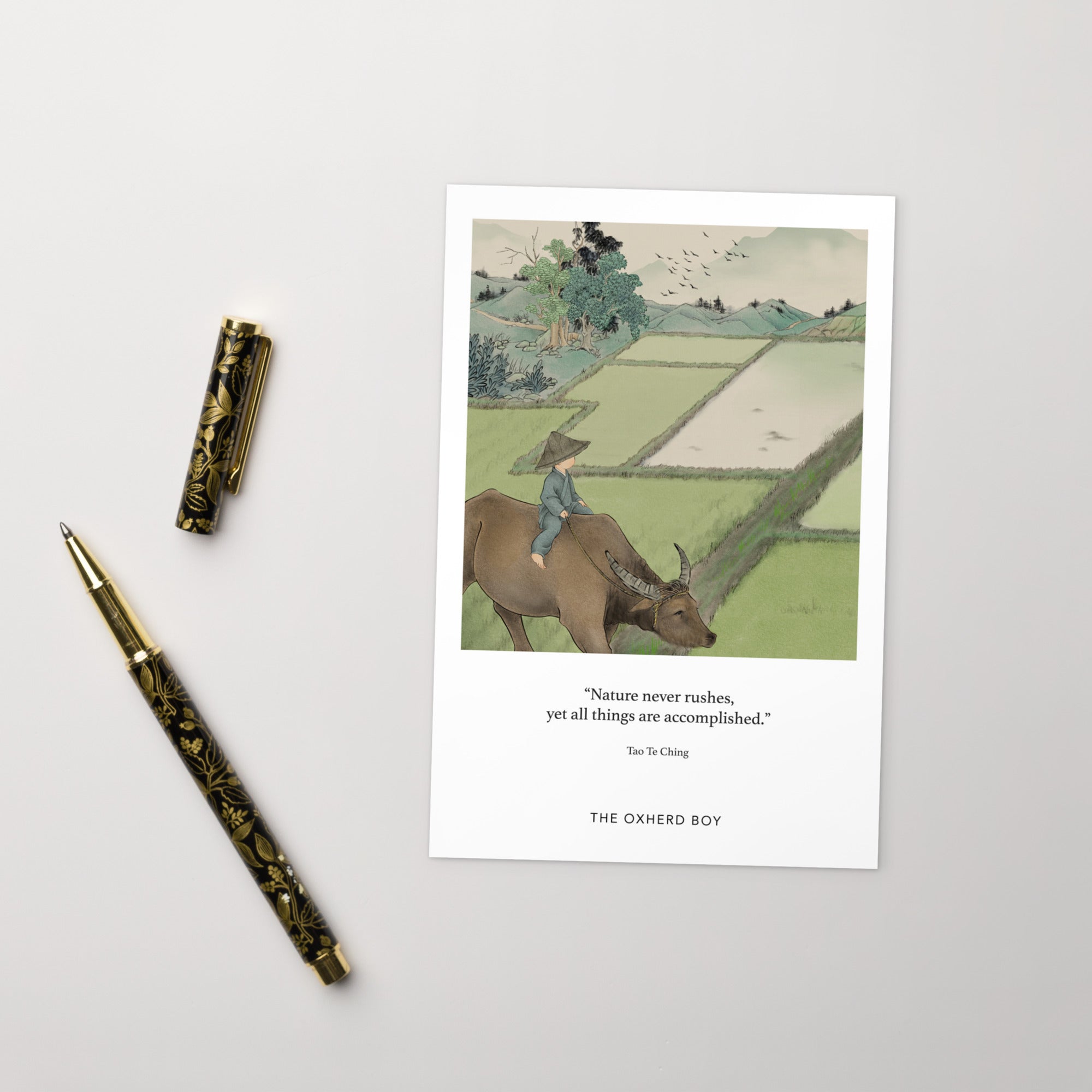 All Things are Accomplished Art Card