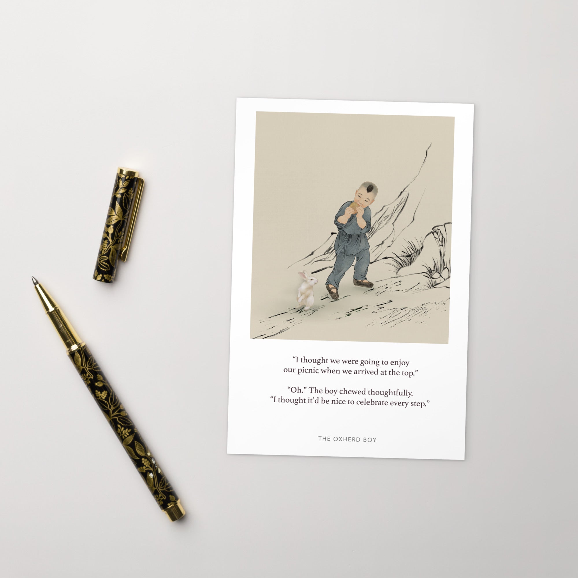 Celebrate Every Step Art Card