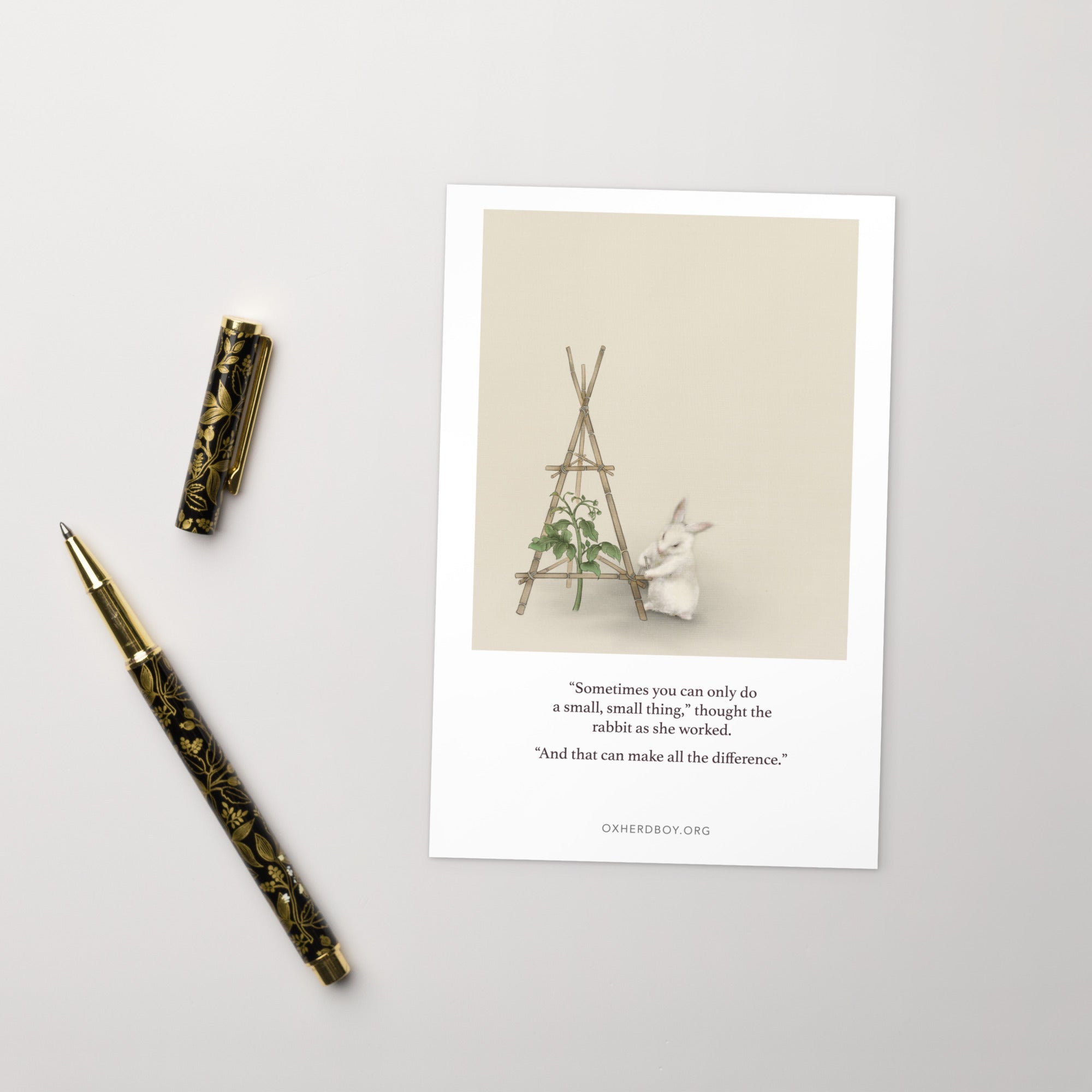 Make a Difference Art Card